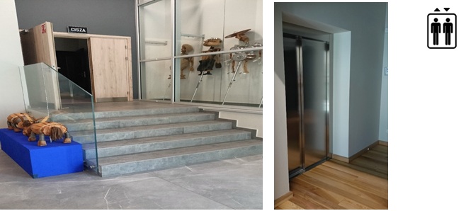 zdjęcie wejścia do windy